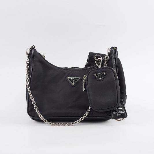 Prada Nylon Re-Edition 2005 Black - photo 2