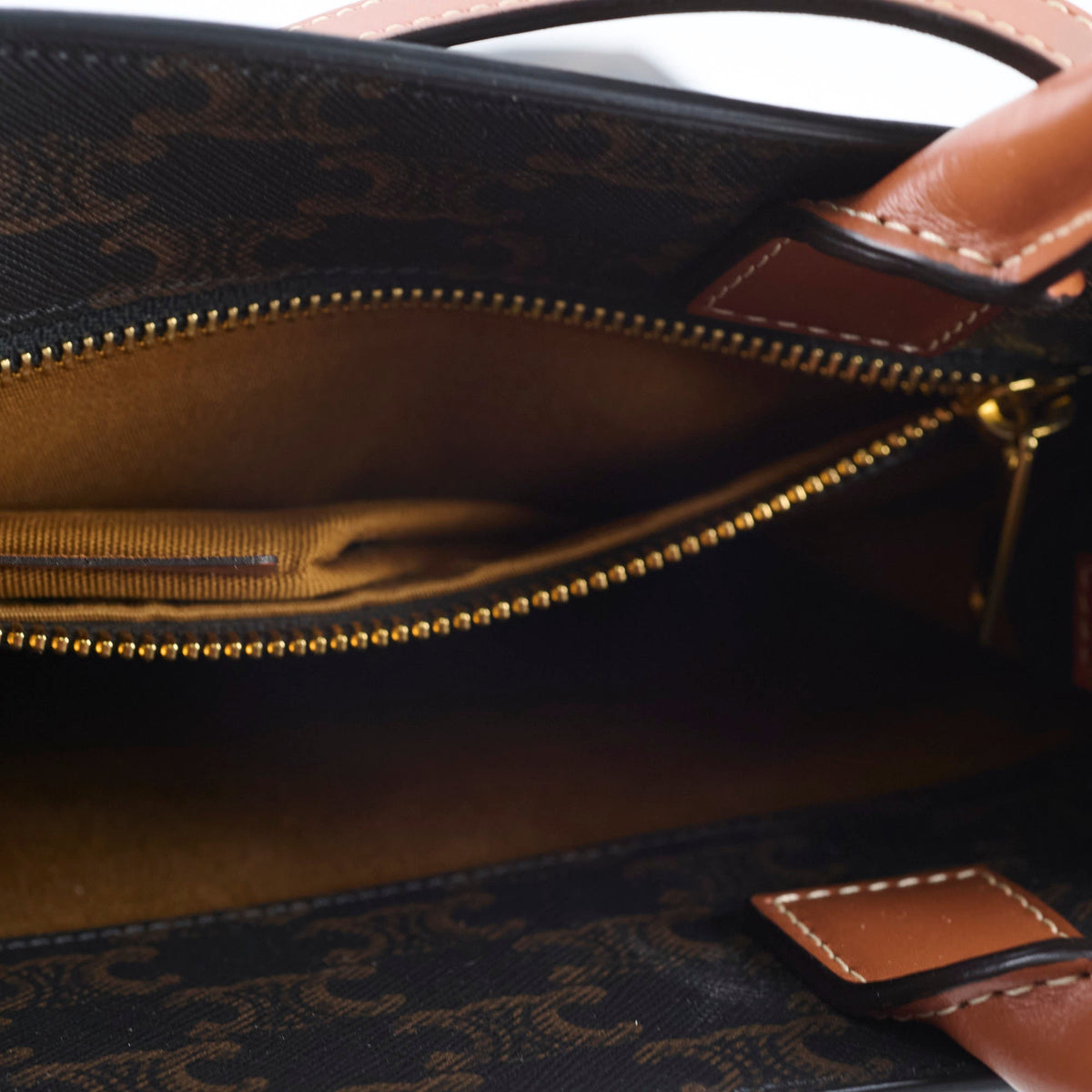 Celine Cabas Large Tote Brown - photo 5