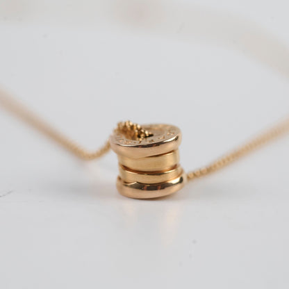 Bulgari Mini B/Zero1 Necklace Pink Gold - photo 6