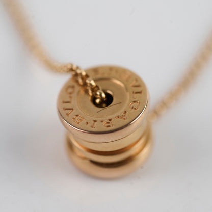 Bulgari Mini B/Zero1 Necklace Pink Gold - photo 4