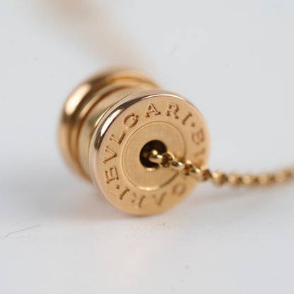 Bulgari Mini B/Zero1 Necklace Pink Gold - photo 3