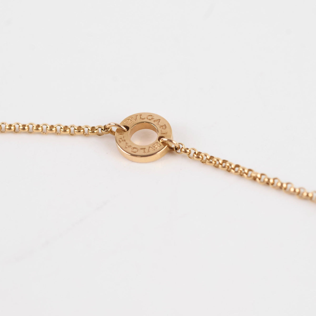 Bulgari Mini B/Zero1 Necklace Pink Gold - photo 9