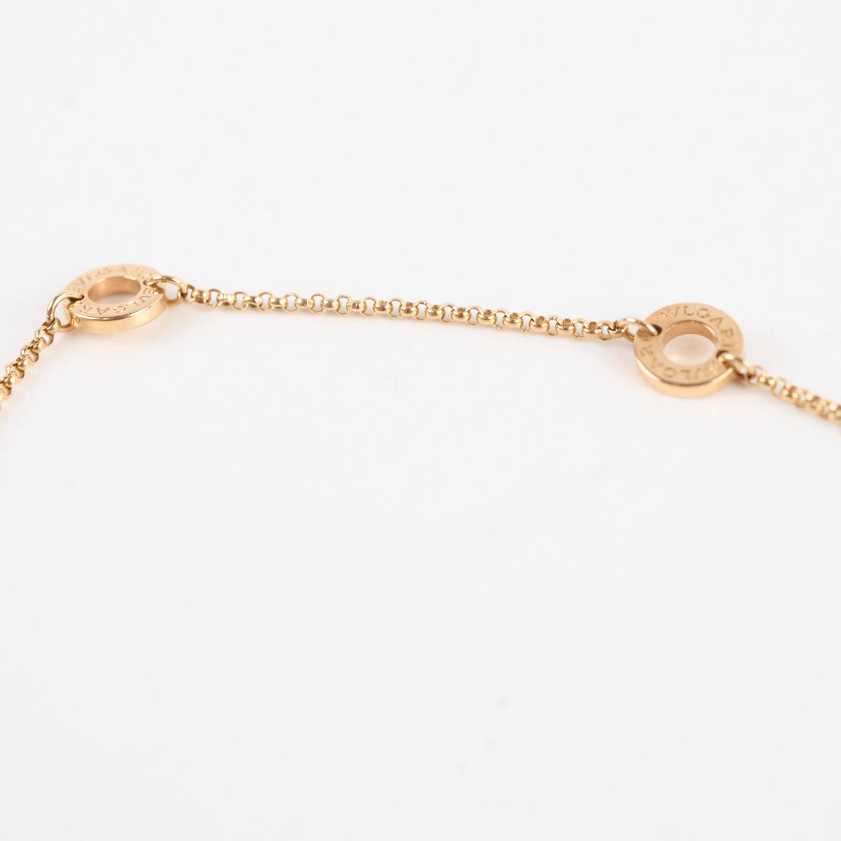 Bulgari Mini B/Zero1 Necklace Pink Gold - photo 8