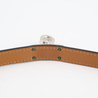 Hermes Kelly Double Tour Bracelet Size S/T2 Blue - photo 8