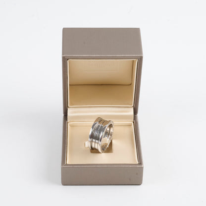 Bulgari B.Zero1 Ring 4 Bands Size 65 White Gold - photo 2