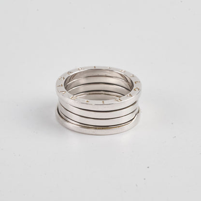 Bulgari B.Zero1 Ring 4 Bands Size 65 White Gold - photo 5