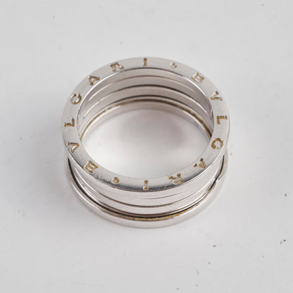 Bulgari B.Zero1 Ring 4 Bands Size 65 White Gold - photo 4