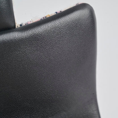 Chanel Mini Square Crush Tweed Pink Micrchipped - photo 7