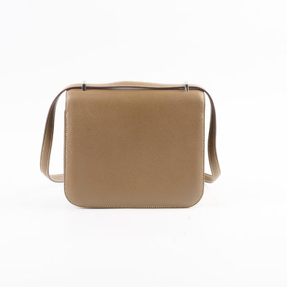 Hermes Constance Mini 18 Etoupe Y Stamp - photo 2