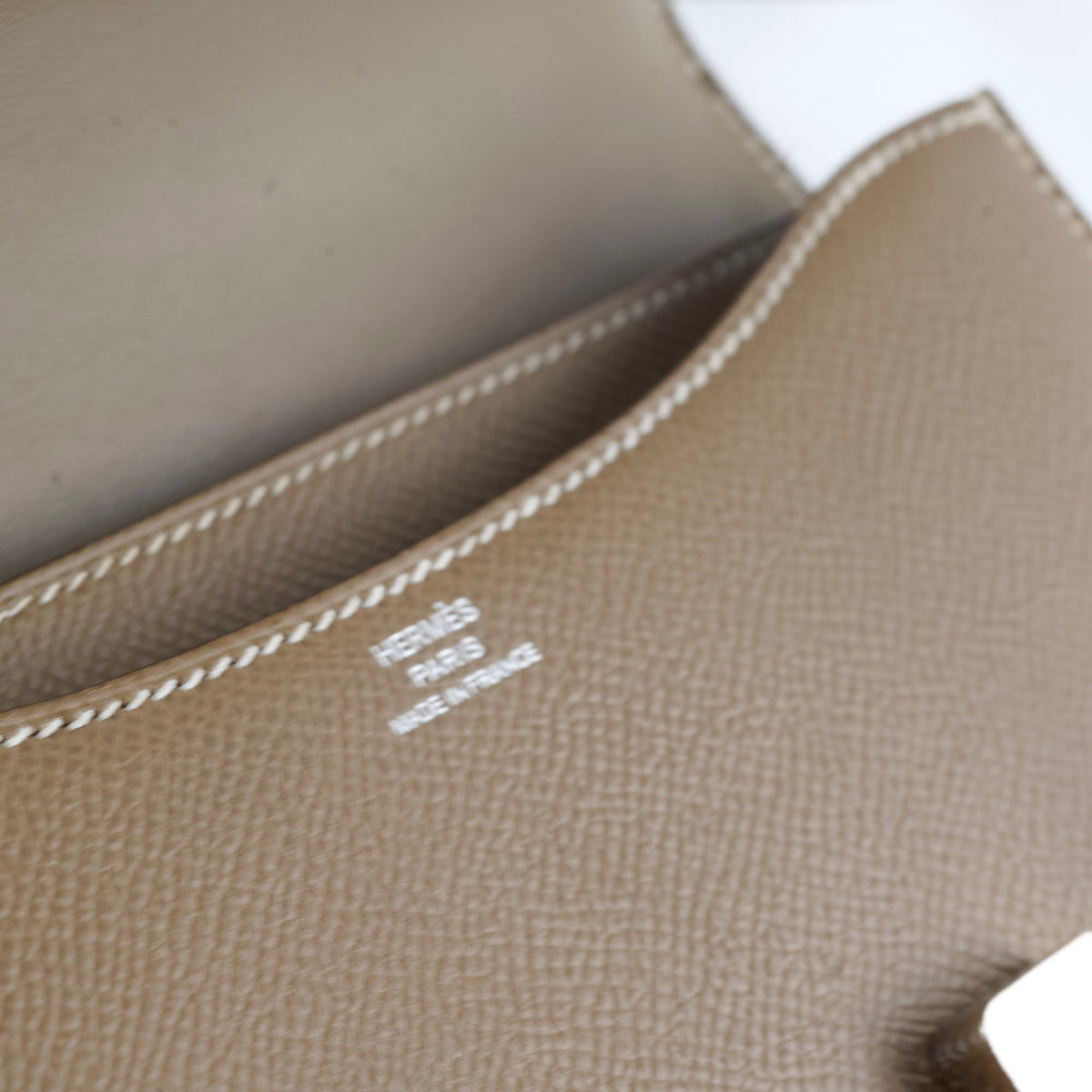 Hermes Constance Mini 18 Etoupe Y Stamp - photo 8