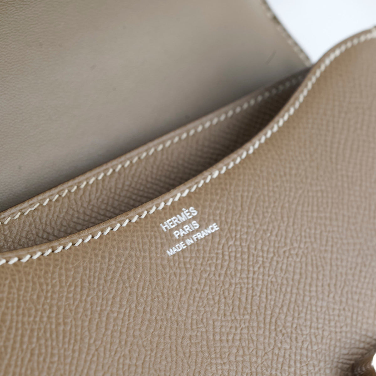 Hermes Constance Mini 18 Etoupe Y Stamp - photo 7