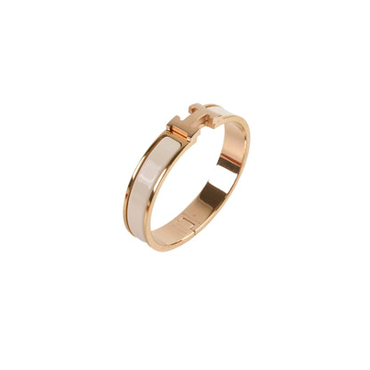 Hermes Clic H Bracelet GM Cream - photo 1