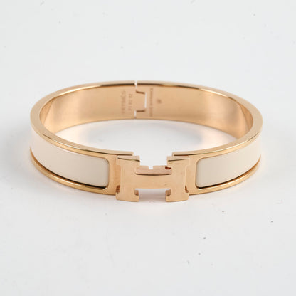 Hermes Clic H Bracelet GM Cream - photo 4
