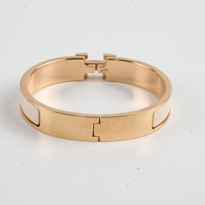 Hermes Clic H Bracelet GM Cream - photo 3