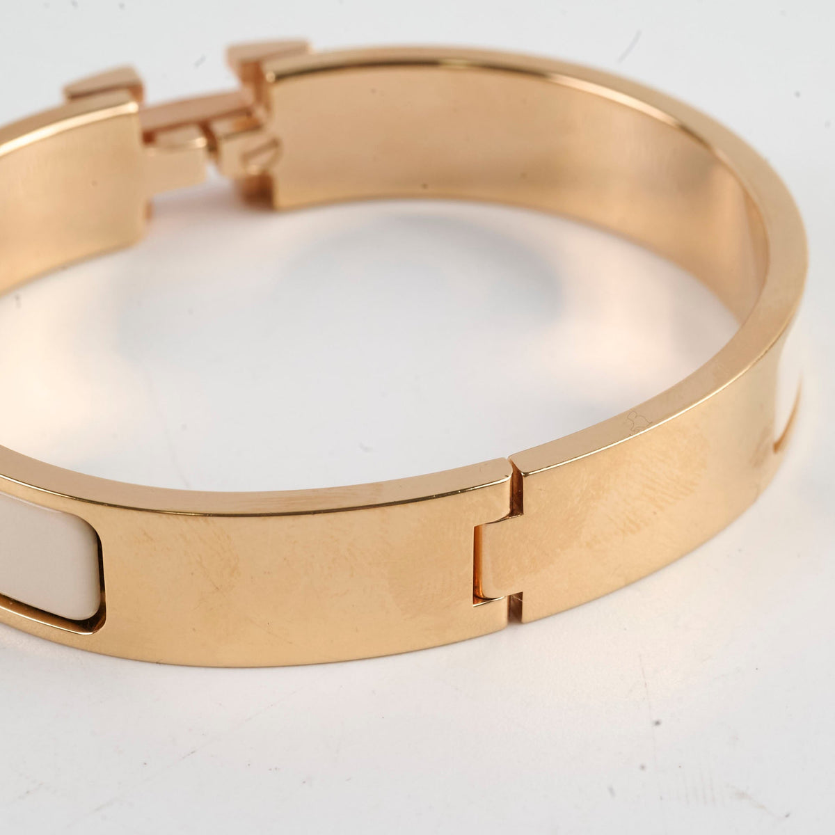 Hermes Clic H Bracelet GM Cream - photo 9