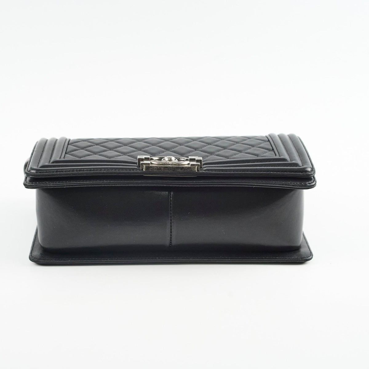 Chanel Old Medium Boy Black - photo 5