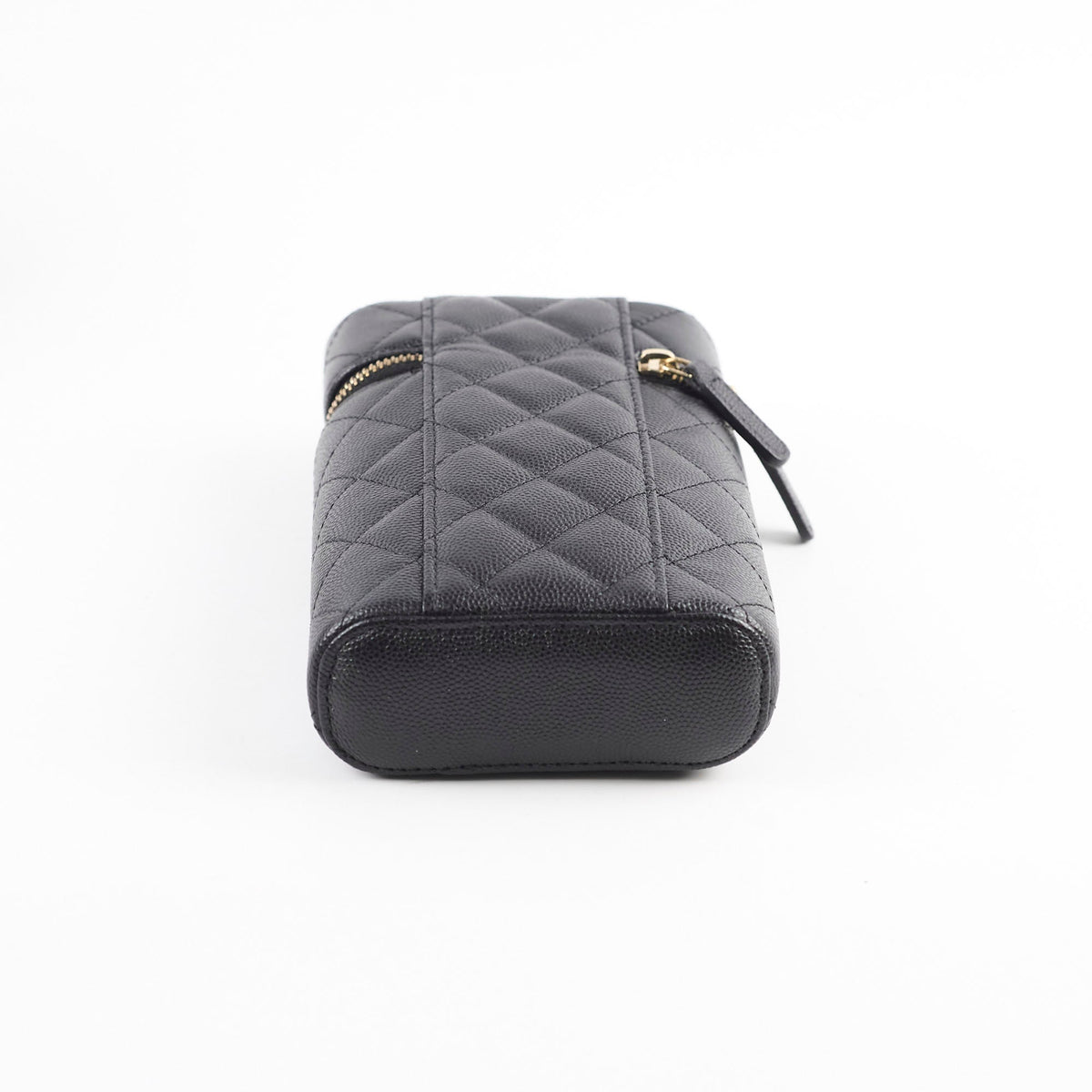 Chanel Caviar Vertical Vanity Case Black - photo 3