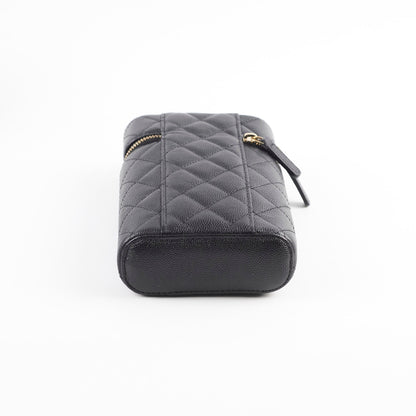 Chanel Caviar Vertical Vanity Case Black - photo 3