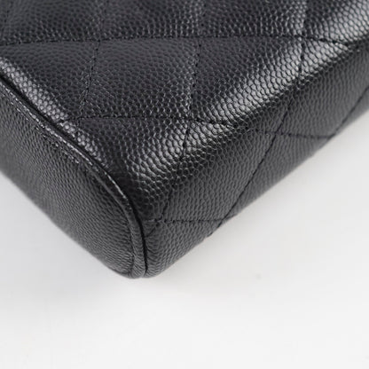 Chanel Caviar Vertical Vanity Case Black - photo 7