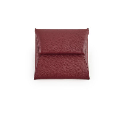 Hermes Bastia Coin Purse Madame Rouge H - photo 1