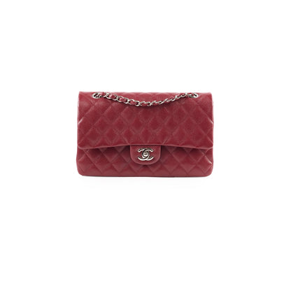 Chanel Medium M/L Caviar Classic Flap Red - photo 1