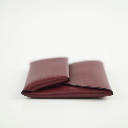 Hermes Bastia Coin Purse Madame Rouge H - photo 3