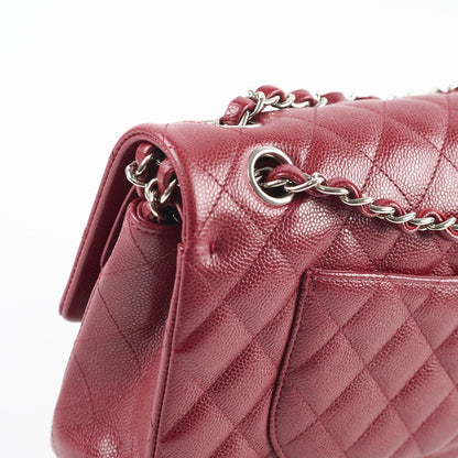 Chanel Medium M/L Caviar Classic Flap Red - photo 5