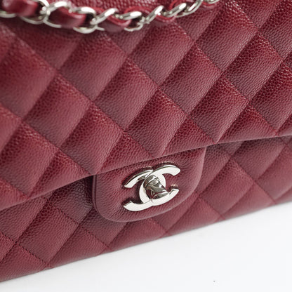 Chanel Medium M/L Caviar Classic Flap Red - photo 14