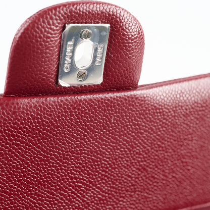 Chanel Medium M/L Caviar Classic Flap Red - photo 10
