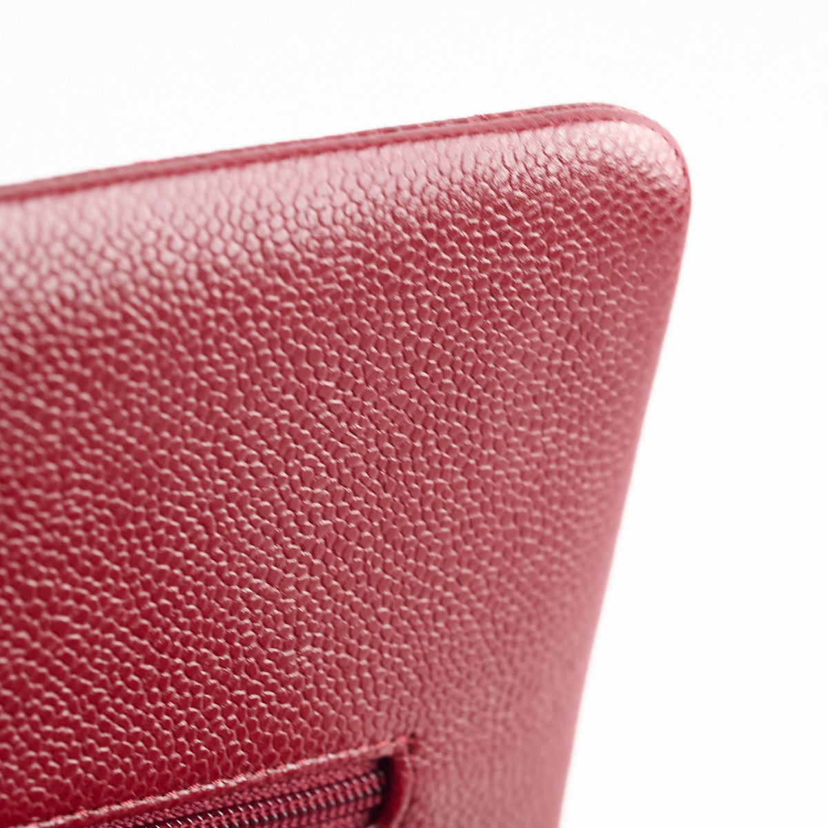 Chanel Medium M/L Caviar Classic Flap Red - photo 9