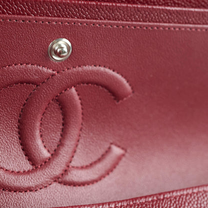 Chanel Medium M/L Caviar Classic Flap Red - photo 7