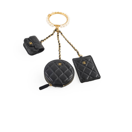 Chanel Runway 21A Bracelet with Small Shapes and Chain - photo 1