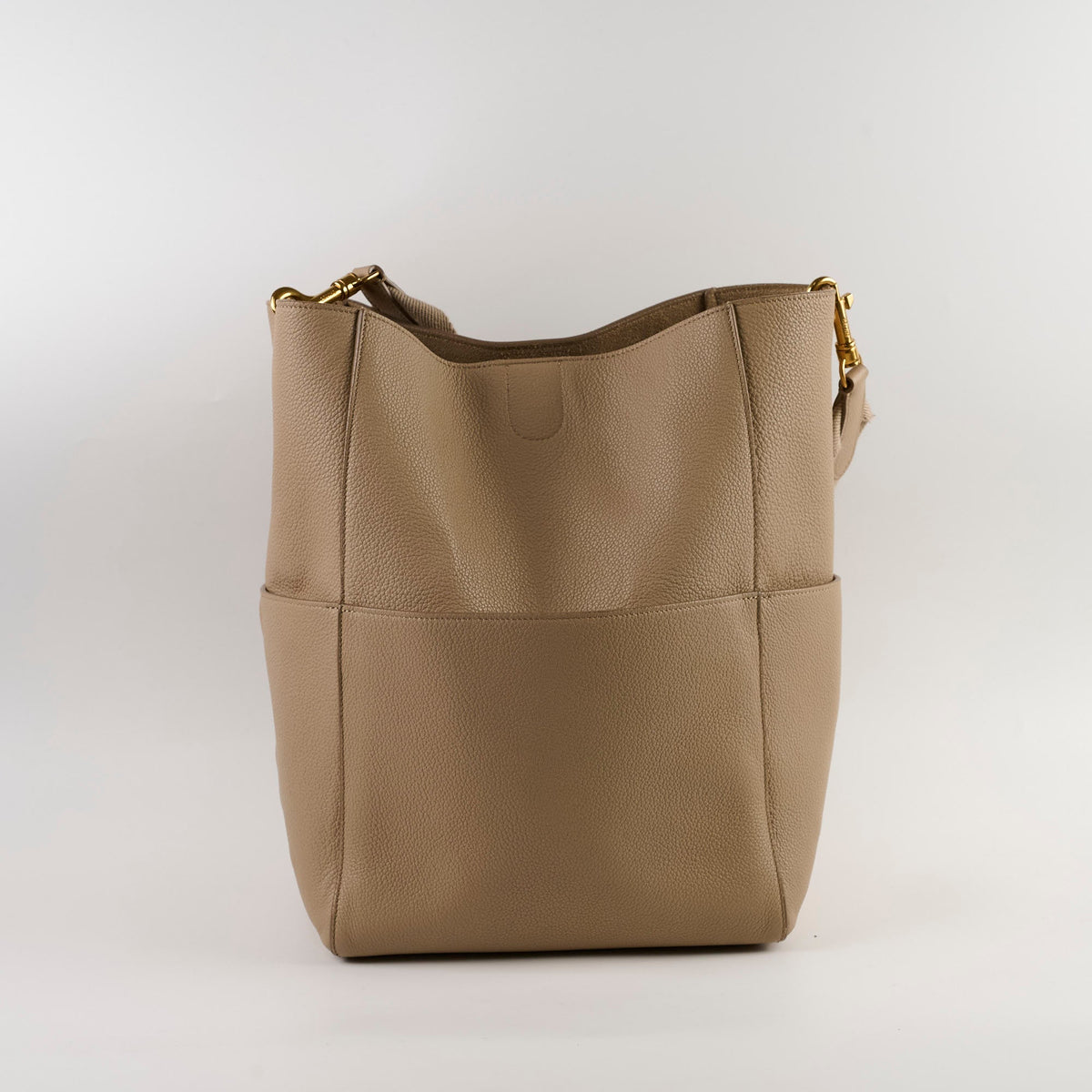 CELINE Sangle Tote Beige - photo 2