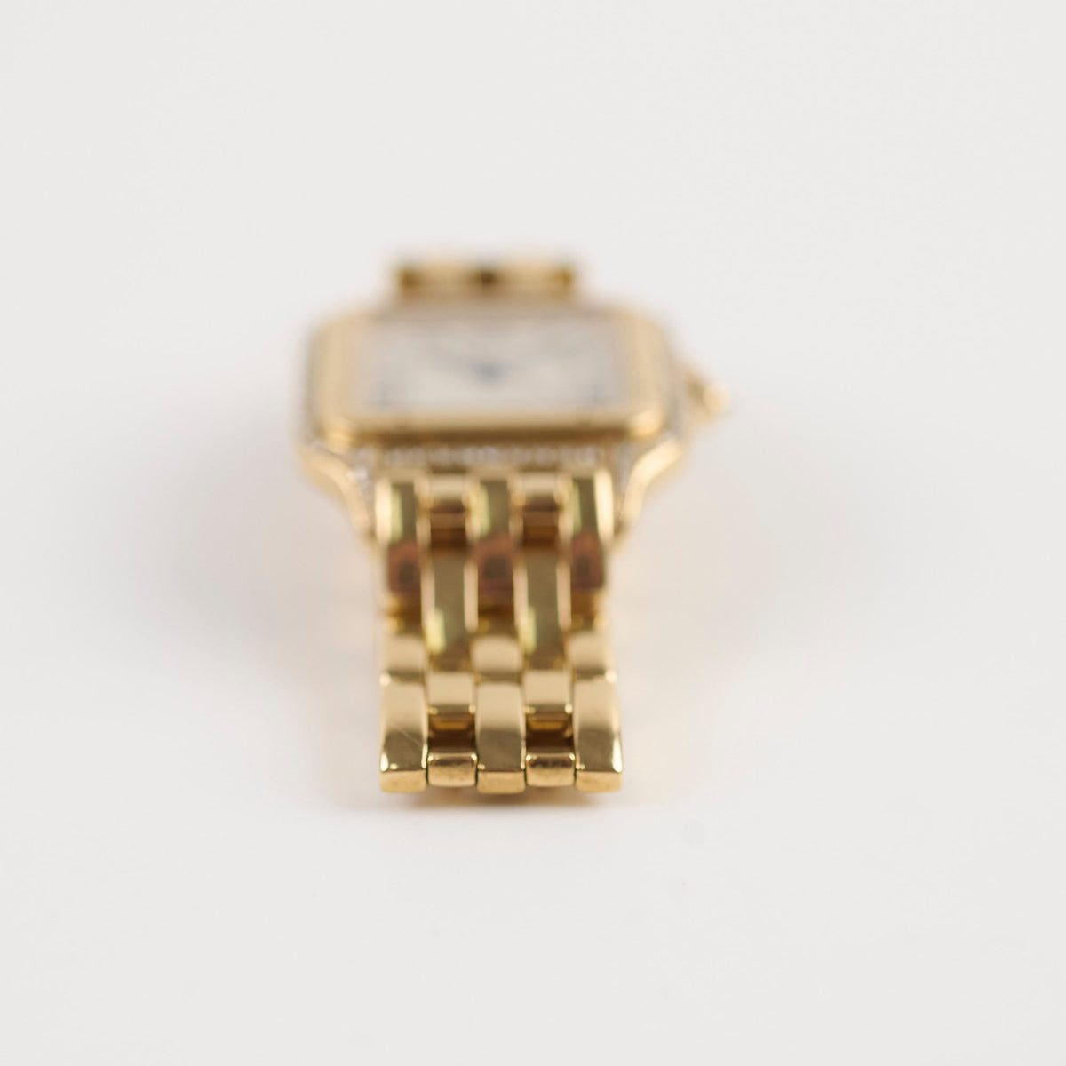 Cartier Vintage De Panthere Watch Medium Yellow Gold with Diamonds 127000M - photo 3