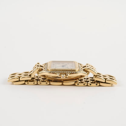 Cartier Vintage De Panthere Watch Medium Yellow Gold with Diamonds 127000M - photo 4