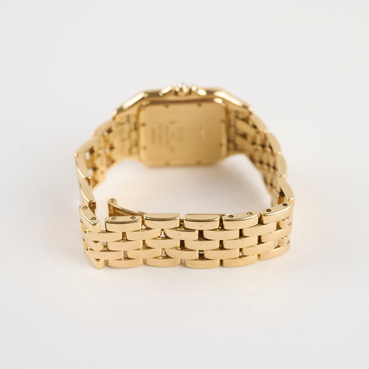 Cartier Vintage De Panthere Watch Medium Yellow Gold with Diamonds 127000M - photo 7