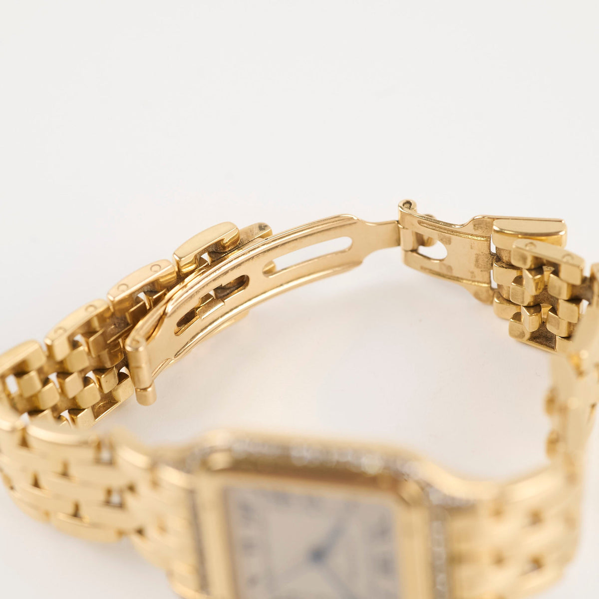 Cartier Vintage De Panthere Watch Medium Yellow Gold with Diamonds 127000M - photo 13