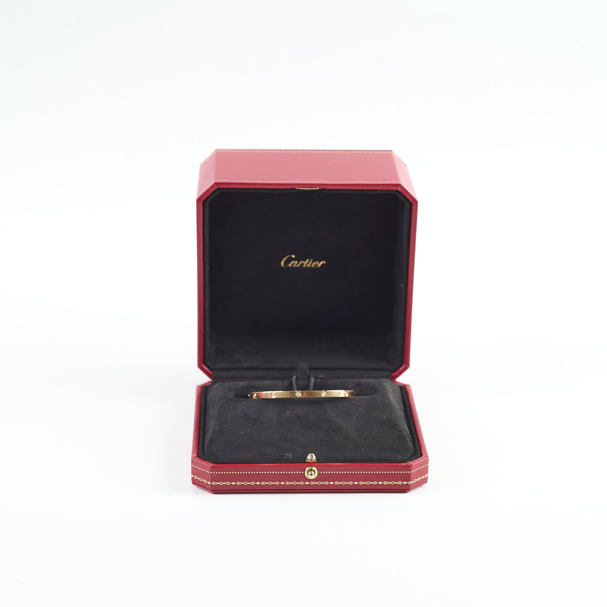 Cartier Small Model Love Bracelet 10 Diamonds Size 16 - photo 2