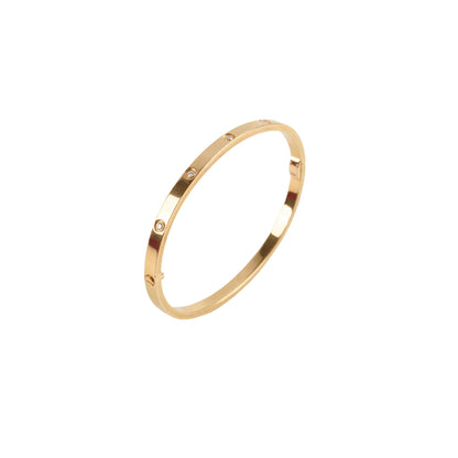 Cartier Small Model Love Bracelet 10 Diamonds Size 16 - photo 1