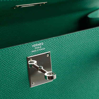 Hermes Kelly 28 Epsom Vert Vertigo 2024 - photo 7