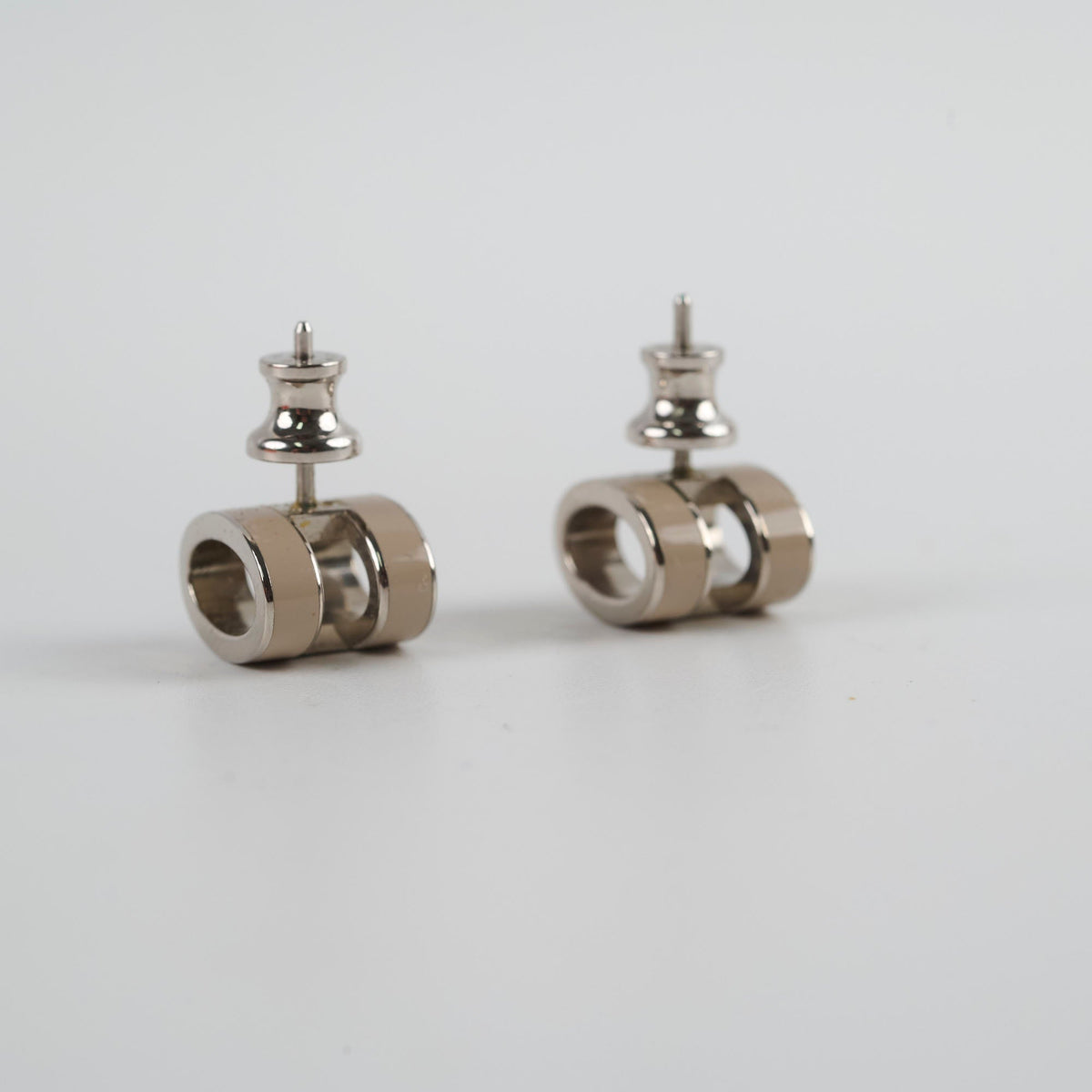 Hermes Pop H Earrings Cream - photo 4
