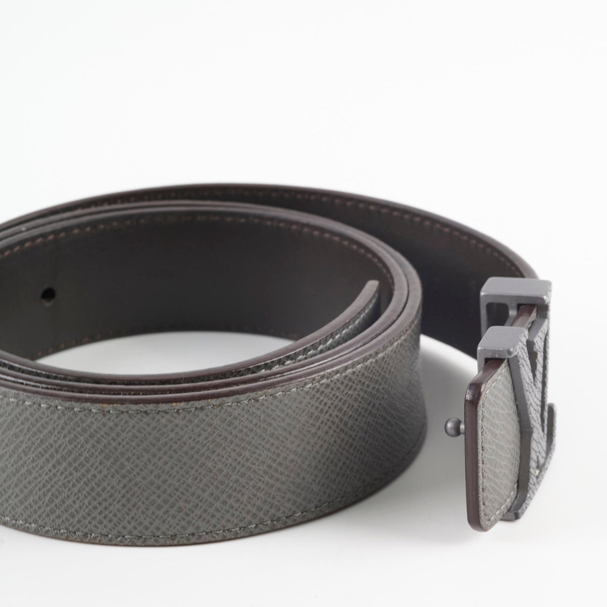 Louis Vuitton Grey Belt size 95 - photo 4