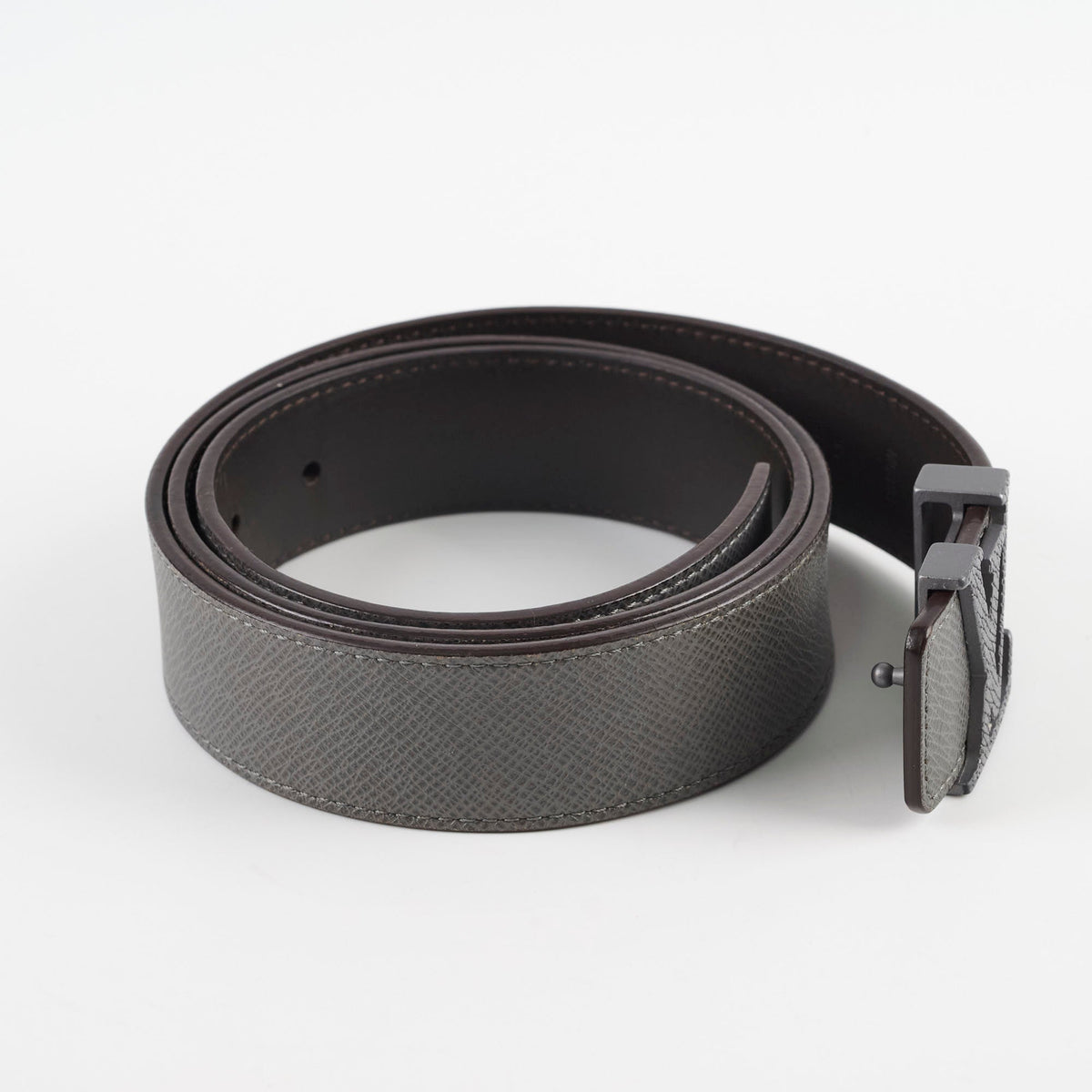 Louis Vuitton Grey Belt size 95 - photo 3