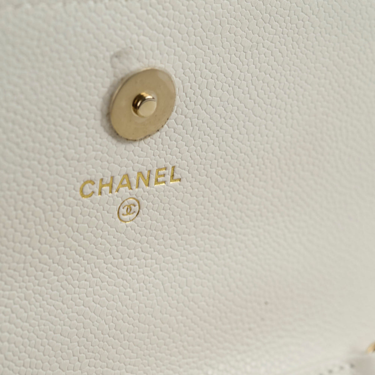 Chanel Mini Business Affinity Caviar Ivory White (microchip) - photo 7