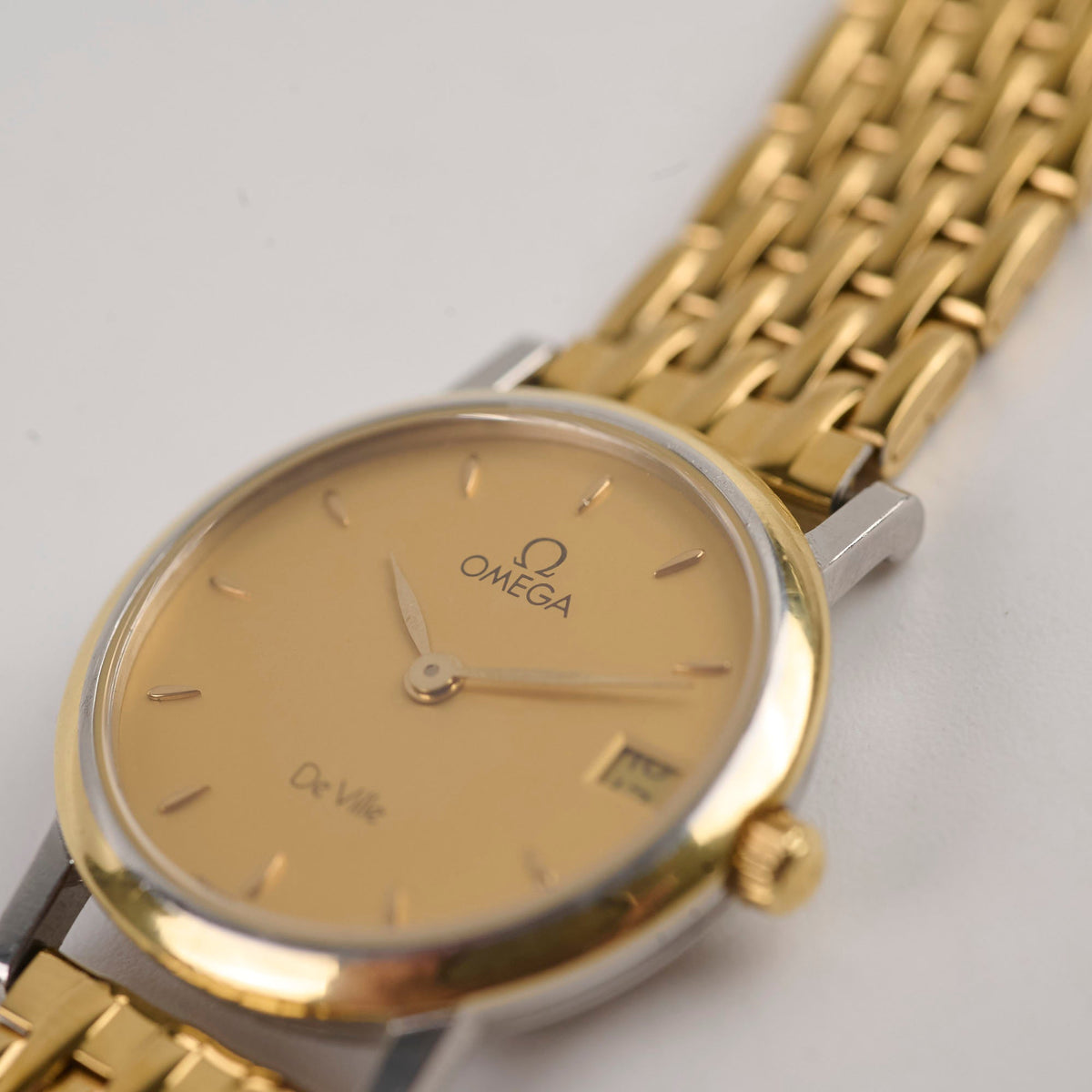 Omega De Ville Watch Two Toned 25mm - photo 4
