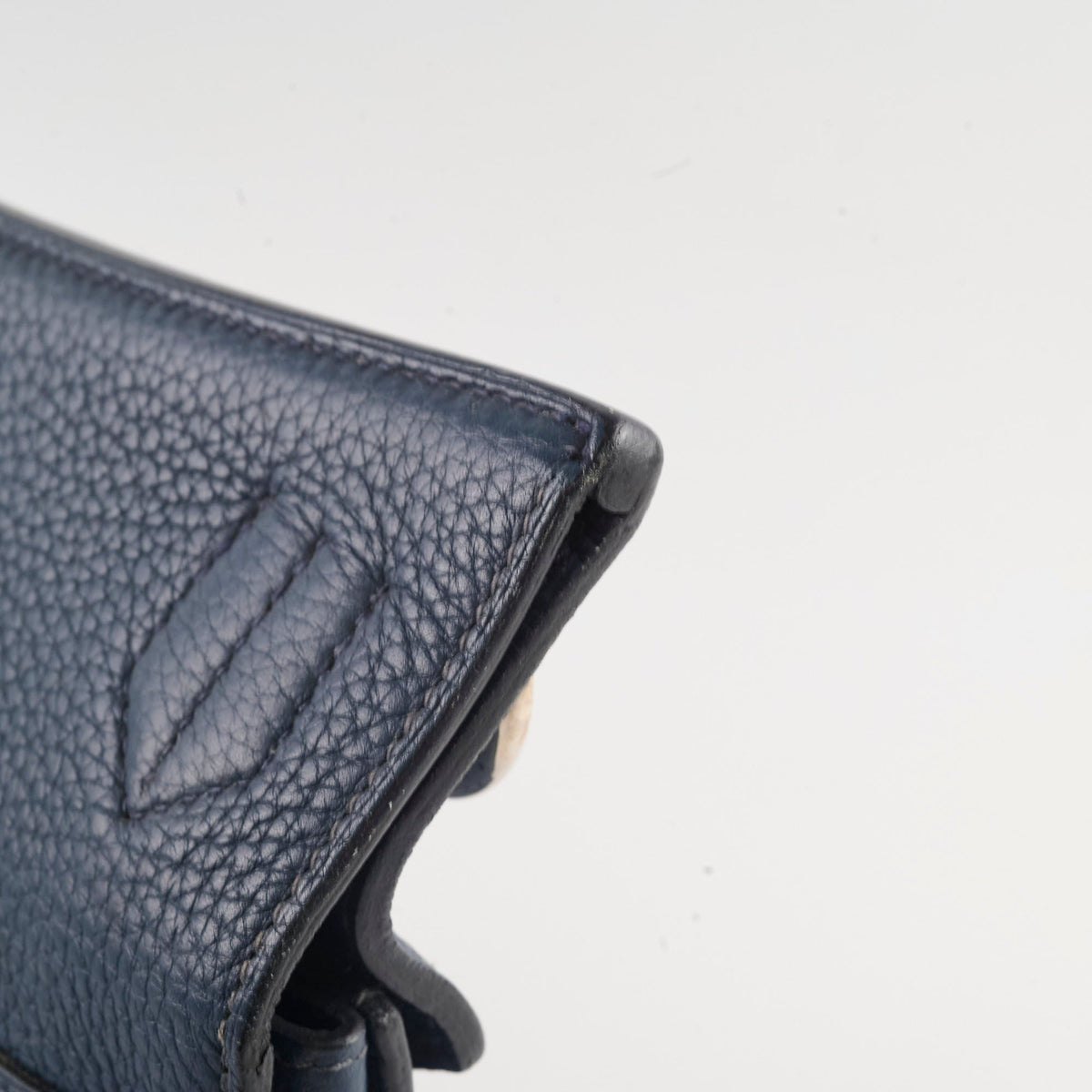 Hermes Jypsiere 34 Navy Square Q Stamp - photo 10