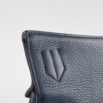 Hermes Jypsiere 34 Navy Square Q Stamp - photo 9