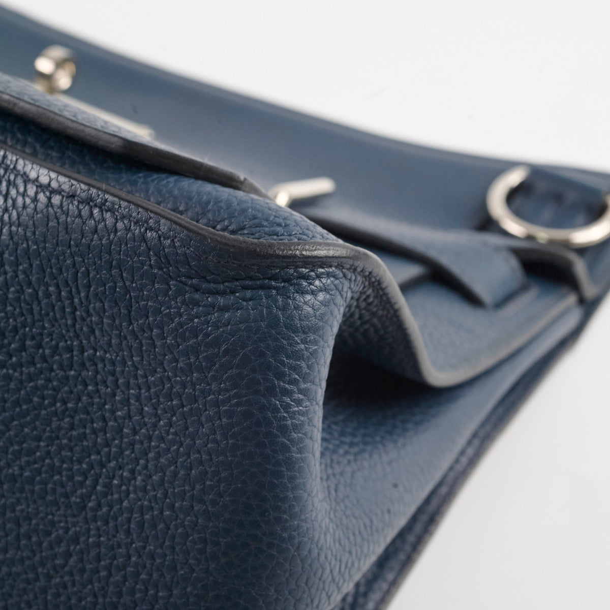 Hermes Jypsiere 34 Navy Square Q Stamp - photo 14