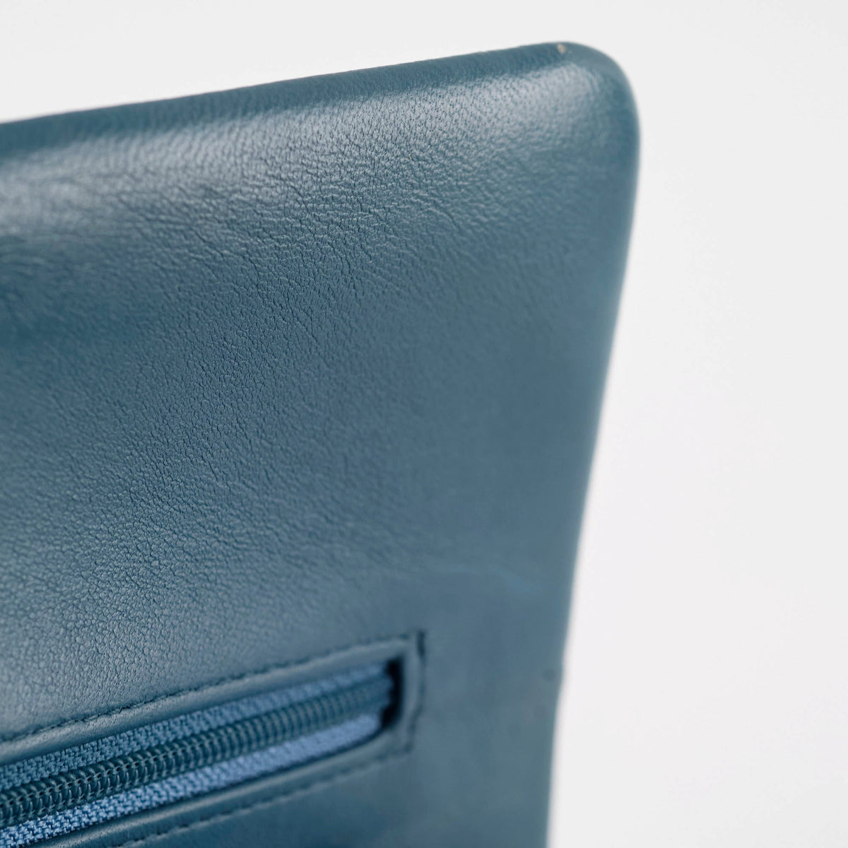 Chanel Medium/Large Double Classic Flap Blue - photo 12