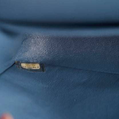 Chanel Medium/Large Double Classic Flap Blue - photo 5